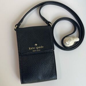 Kate Spade ♠️ Genuine Leather Phone Crossbody